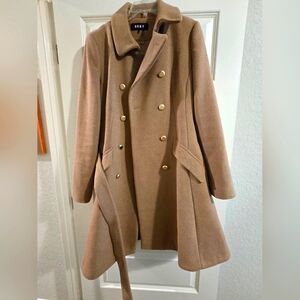 DKNY Wool Trench